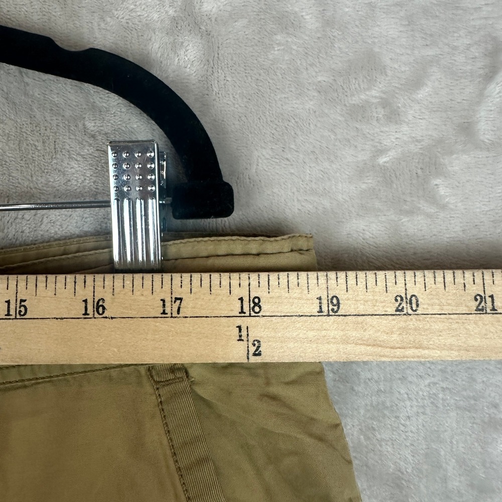 Abercrombie and Fitch Mens Khaki Cargo Pants L Relaxed Fit Tactical Gorpcore Tan - Picture 6 of 9